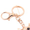 Cute Owl Tassel Key Ring Car Bag Mini Charm Keychain Crystal Animal Women Gi Bj