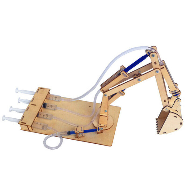 Hydraulic Excavator DIY Student Technology Small Production Science and Edu D4R4