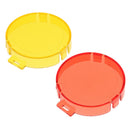 2x Waterproof Snap-on Diving Scuba Lens Filter Underwater Housing Case