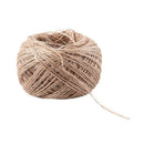 100 Meter - Natural Textured Hessian Jute Twine String 1mm L6T2