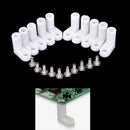 40 pcs/lot L Type PCB Mounting Feet with Screw for arcade JAMMA MAME Board FT
