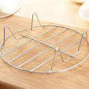 Stainless Steel Cooling Rack Round Baking Food Kitchen Pressure Cooker Tool BX