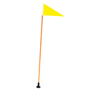 1.2m Universal Safety Flag with Pole Base Mounting Hardware for Kayak Marine
