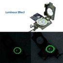 1* Professional Military Pocket Metal Sighting Compass Clinometer Camping H R4V8