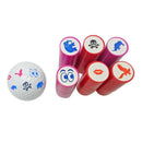 6X Colorfast Quick-dry Golf Ball Stamp Stamper Marker Club Gift Accessories