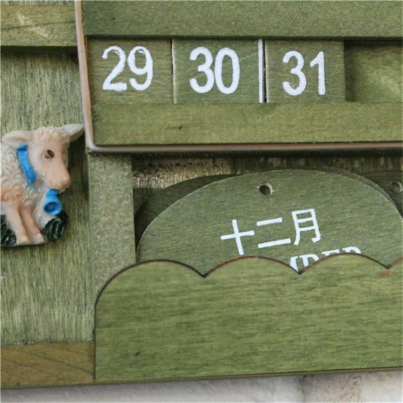 Retro rustic creative bilingual furniture Mediterranean can hang wood manua U5U3