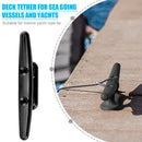 Outdoor Boat Ship Nylon Mooring Cleat Dock Deck Marine Base Bollard (200mm) A
