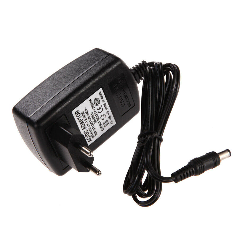 AC 100-240V Converter Adapter DC 5.5 x 2.5MM 12V 2A 2000mA Charger EU Plug  A