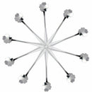 Creative Flower Coffee Spoon Tableware Tea Spoon Stainless Steel Fruit Fork P2E3