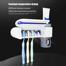 2 In 1 UV Toothbrush Sterilizer Toothbrush Holder Automatic Toothpaste Dispen OZ