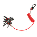 Boat Outboard Kill Stop Switch 7 Keys with Lanyard