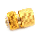 Aluminum Hose Tube Fitting Adapter Garden Home Water Pipe Tap Quick Connector JR