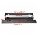 Universal Adjustable Carbon Fiber Number Cars Racing License Plate FrameHolderG9
