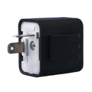 8 Pieces 12V 2-pin  Adjustable LED Turn Signal Indicator Flasher Relay