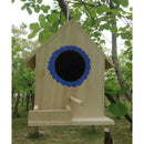 Hanging Bird House Outdoor Garden Decorative Wooden Pet Birdhouse for Bluebirds,
