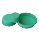 3Pcs/Set Non-stick Silicone Cake Pan Cake Pizza Molds Soaps Round Baking Set