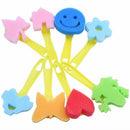 51Pcs Children's Paint Set Sponge Brushes School Supplies for Small Childre