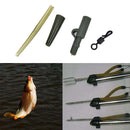 40x/10Sets Fishing Tackle carp lead clips Quick Change swivels Anti Tangle biTEU
