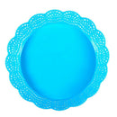 Plastic Butterfly Pattern Kitchen Vegetable Fruits Plate Basket