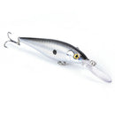 1pcs 11cm 10.5g minnow fishing lures plastic baits hard lures fishing hooksS Ew