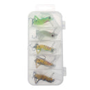 5Pcs Flying Fishing Lure Jig Wobbler Lure Grasshopper Insects Fishing Tackle