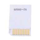 Dual slot Micro SD SDHC TF to MS Memory Stick Duo Adapter Fast Converter A6 J7T6