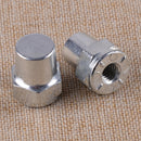2pcs Car Positive & Negative Battery Top Post Terminal Adapter Zinc Alloy