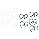 20x Clamp Earhook Ear Hook Loop Clip For Universal Wireless Headsets Hooks