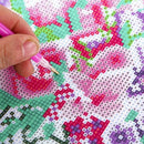 Full Square Diamond 5D DIY Diamond Painting "Butterfly and Flower" Embroide
