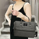 Mommy Travel Shoulder Crossbody Handbags Large Maternity Nappy Bags (Grey) A