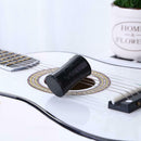 Guitar Sand Shaker Rhythm Ring Maraca Cabasa Finger Sand Hammer (Black) A