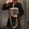 Fashion Woolen Messenger Bag Women Semicircle Wide Zip Shoulder Bags (Red)