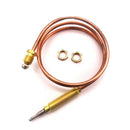 M8X1 Head And Nuts Gas Fire Pit And Fireplace Universal Thermocouple 600mm V3G2
