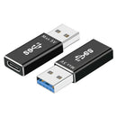 New Usb Revolution Type-C Female Adapter AM-CF Double-Sided USB3.1 10Gbps