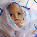 1X  Children Kids Useful Hair Cutting Cape Gown Salon Hairdresser Barbe Rn ME