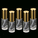 5 Tiny Small GLASS  Spray Bottle ENSSENTIAL OIL Perfume Mist Sprayer