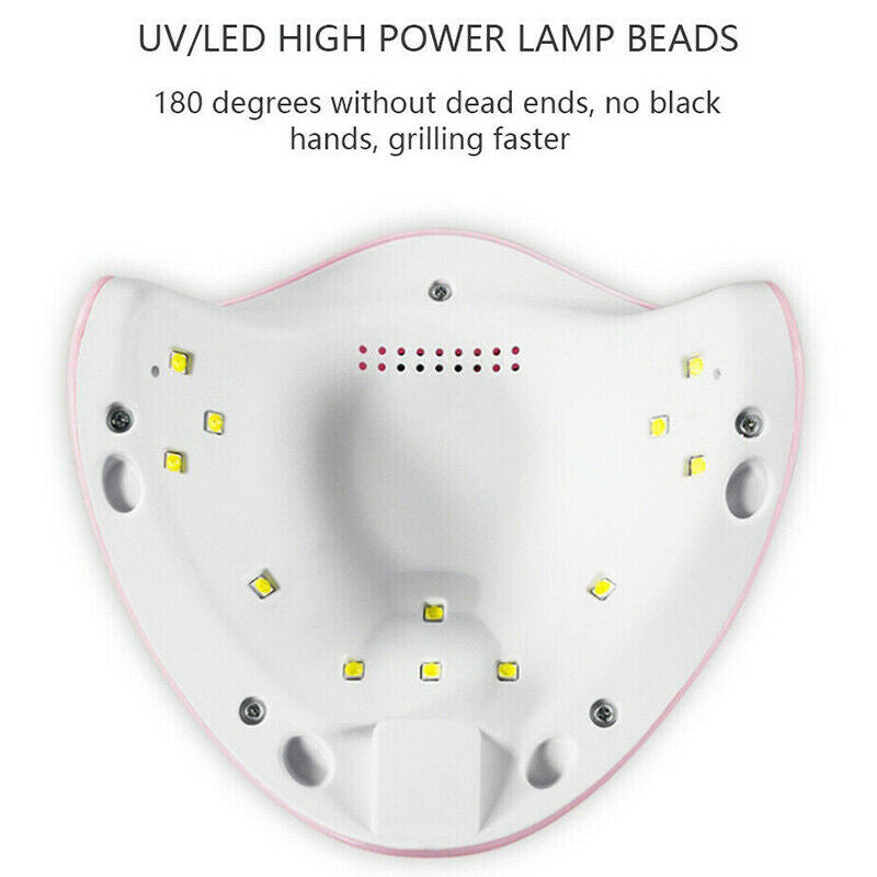 36W Nail Art USB Nail Lamp UV 12 led Light Nail Gel Dryer Curing Polish Machi3C