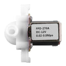 3/8inch 12VDC Hose Barb Electric Solenoid Valve Plastic Body 12-volt DC for Q4V4