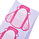 100Pcs Nail Art Tips Extension Forms Guide French DIY Tool Acrylic UV Gel  ME
