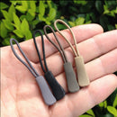 5 PCS EDC Zipper Pull Cord Rope Ends Lock Zip Clip Buckle For Clothing Bags&`US