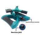 Automatic 360 Rotating Adjustable Garden Water Sprinklers Lawn Irrigation S