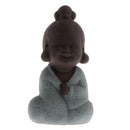 Little Buddha Monk Tea Pet Meditation Craft for Zen Garden Sand Decor