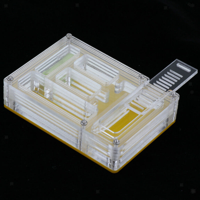 2 Pcs Rectangle Ant Feeder Farm Water Erea For Insect Ant Nests Transparent