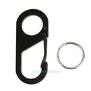 Mini Portable Stainless Steel Outdoor Snap Hook Buckle EDC Gear Carabiner Tool