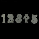 10X Numbers Metal Cutting Dies for DIY Scrapbooking Album/photo Cards Making  JR