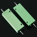 2Pcs 100W 16 Ohm 5% Aluminum Shell Wire Wound Resistors Green U3M3