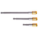 3pcs/set 60/100/150mm Hex Magnetic Screwdriver Self-locking Extension Bit Holder