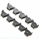 10X Button Cell Battery Vertical Socket Holder Box for CR2032 CR2025 3V BX
