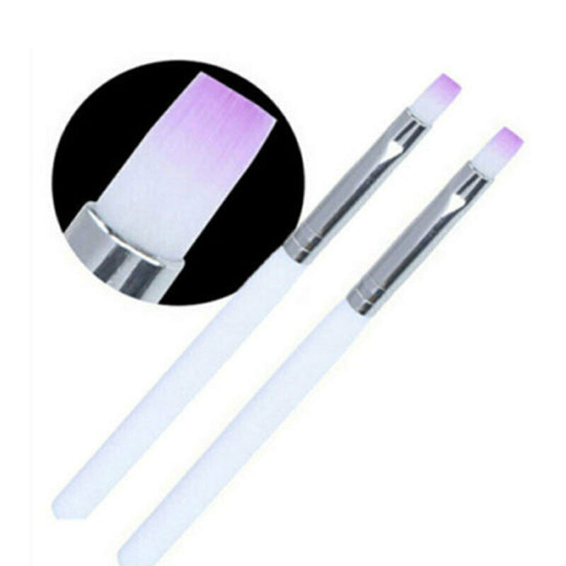 2PCS Acrylic UV Gel Nail Art-Design Pen Polish Painting Brush Manicure Tool Ki