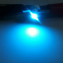 10XIce Blue T4.2 Neo Wedge 1-SMD LED Cluster Instrument Dash Climate Bulbs Light